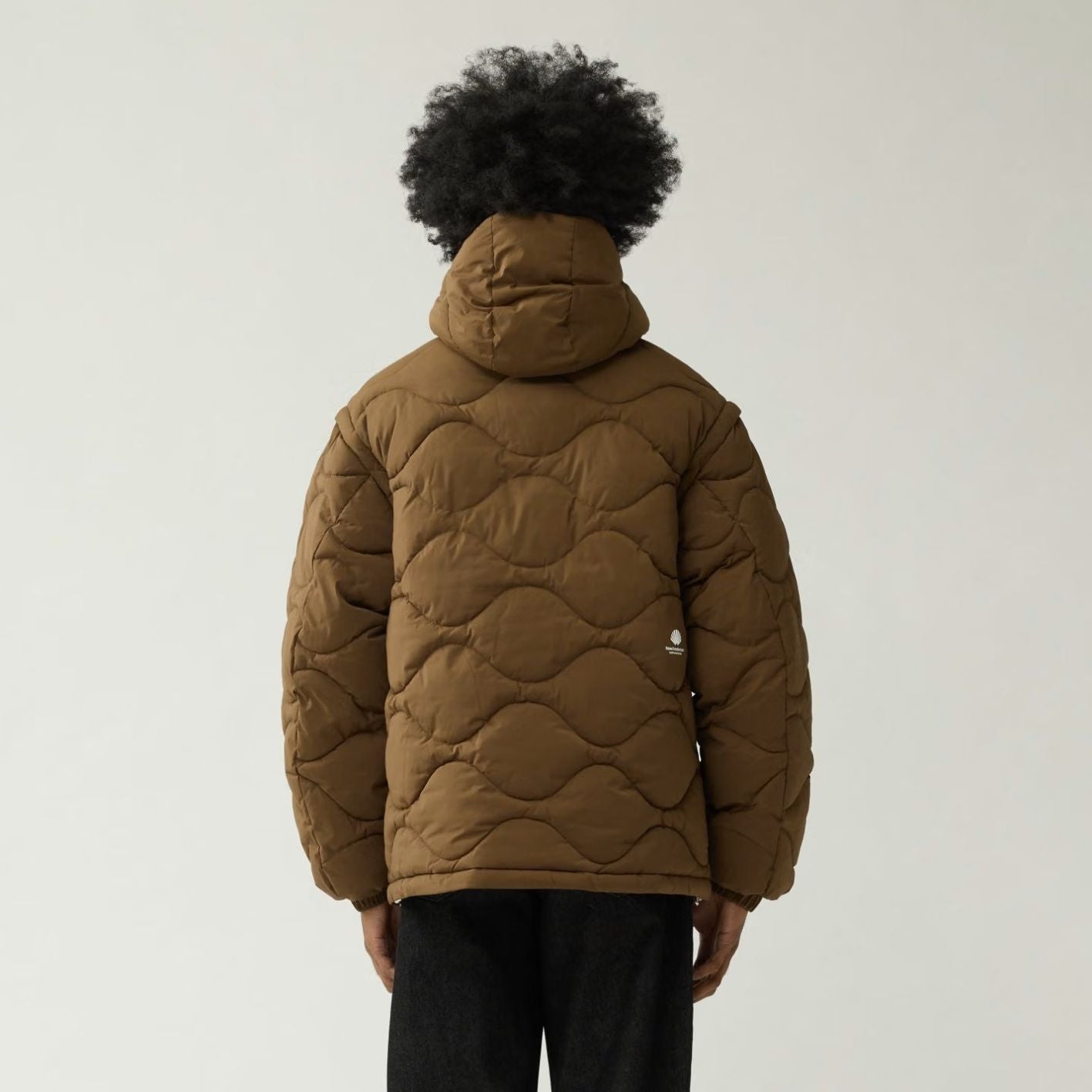New Amsterdam Surf Association Detachable Jacke Braun