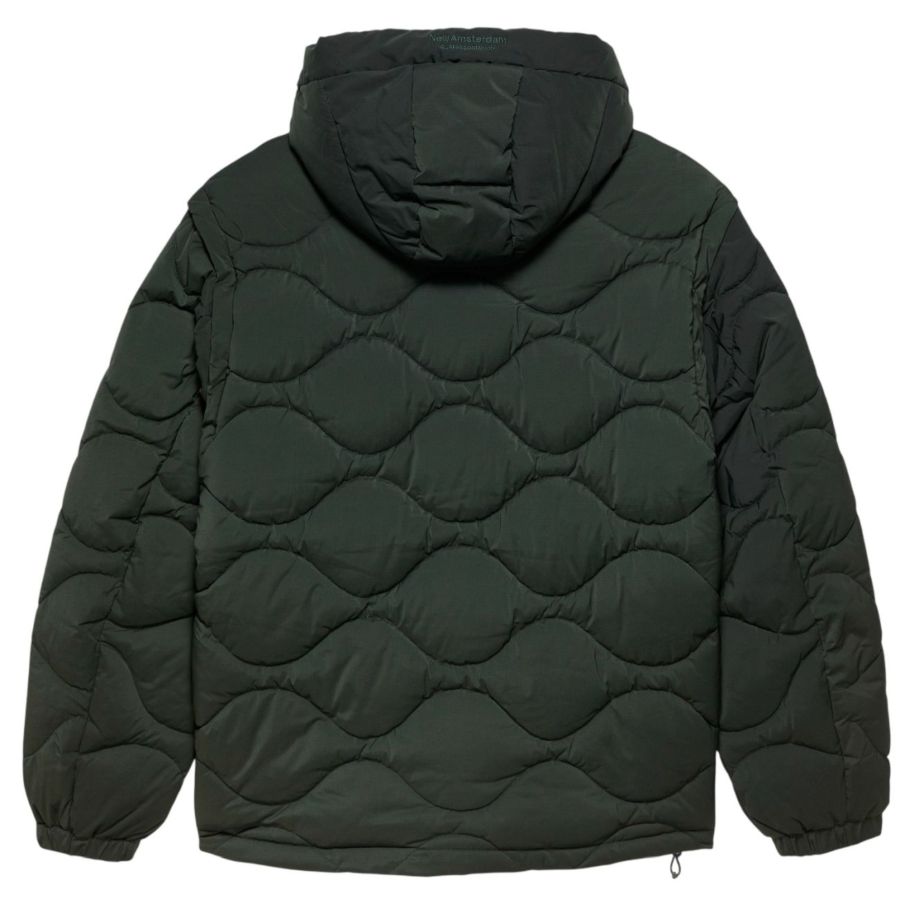 New Amsterdam Surf Association Detachable Jacke Dunkelgrün