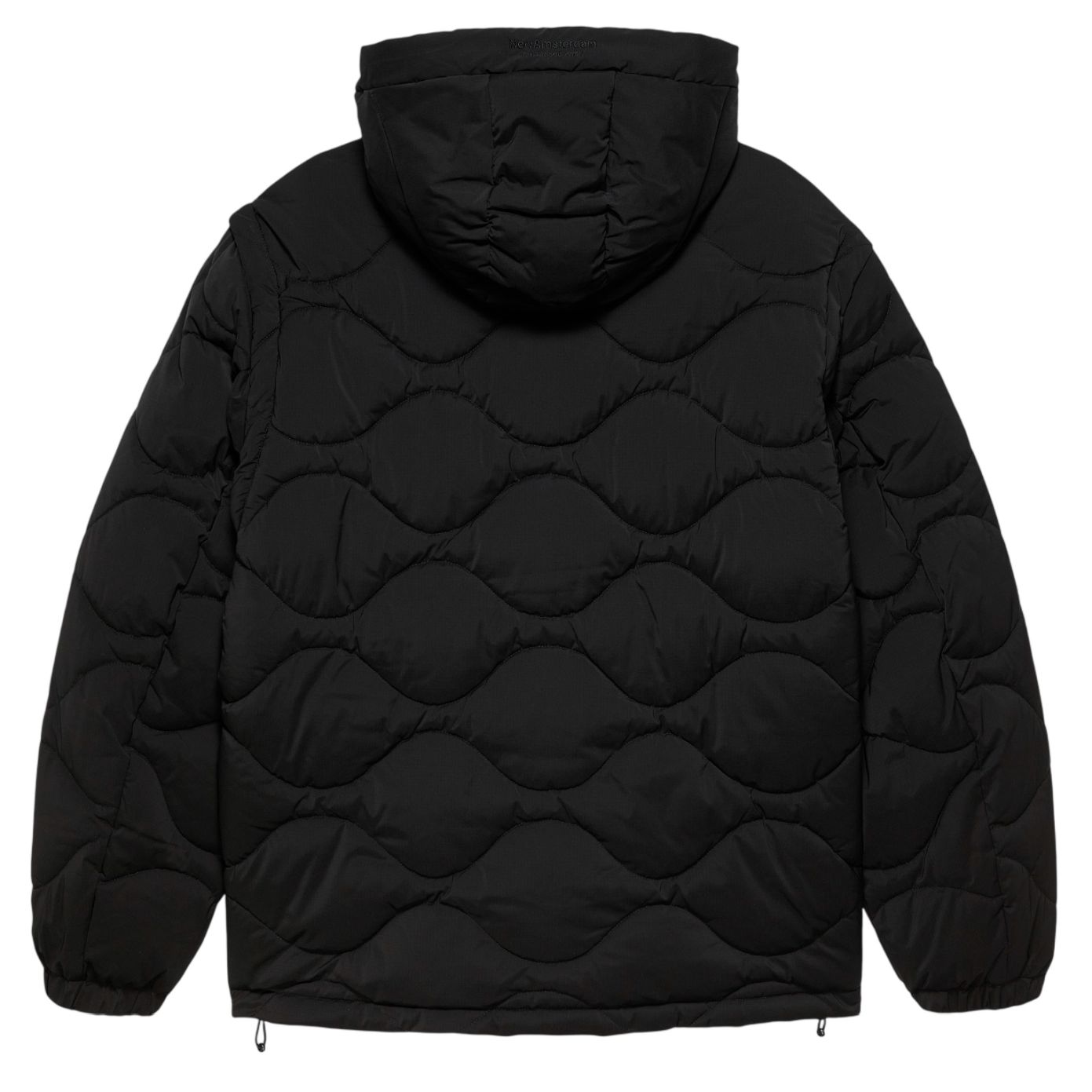 New Amsterdam Surf Association Detachable Jacke Schwarz
