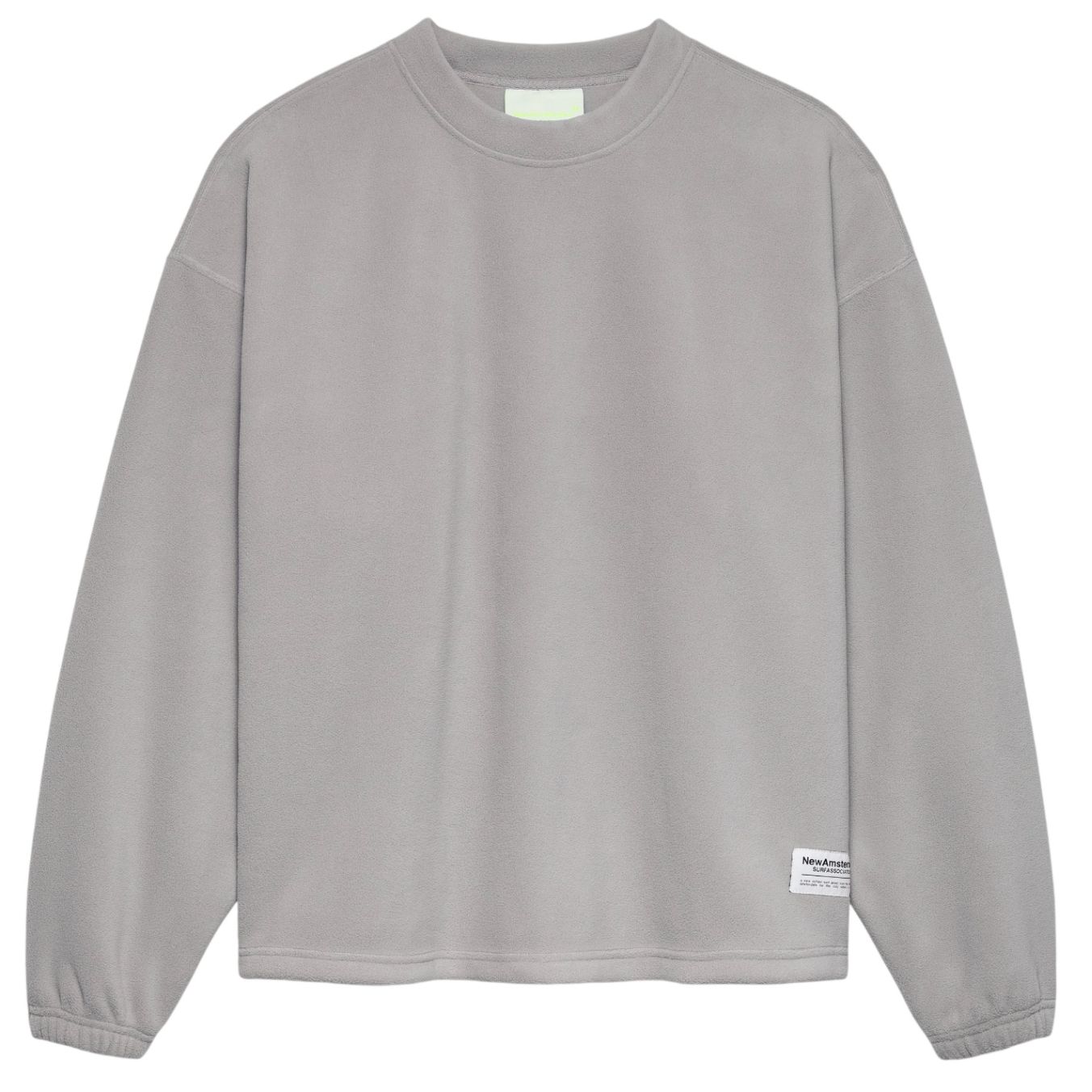 New Amsterdam Surf Association Fleece-Pullover Grau