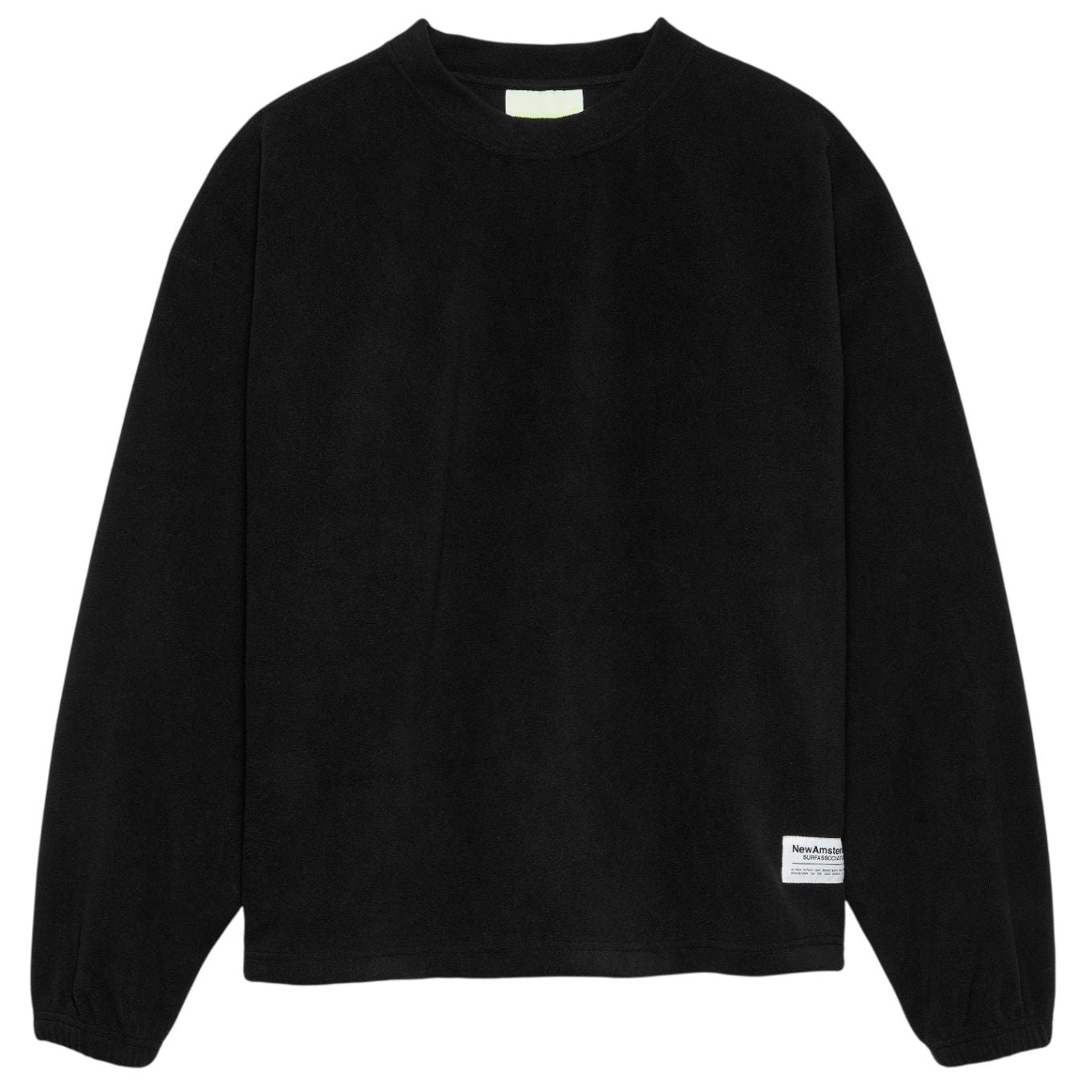 New Amsterdam Surf Association Fleece-Pullover Schwarz