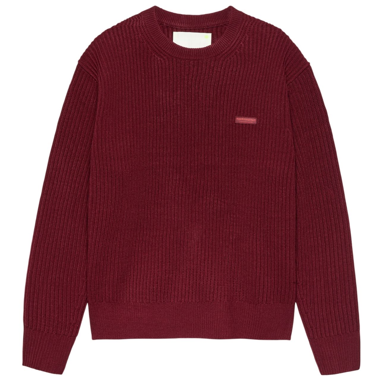 New Amsterdam Surf Association Gestrickter Pullover Bordeaux