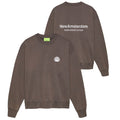 New Amsterdam Surf Association Logo-Pullover Braun