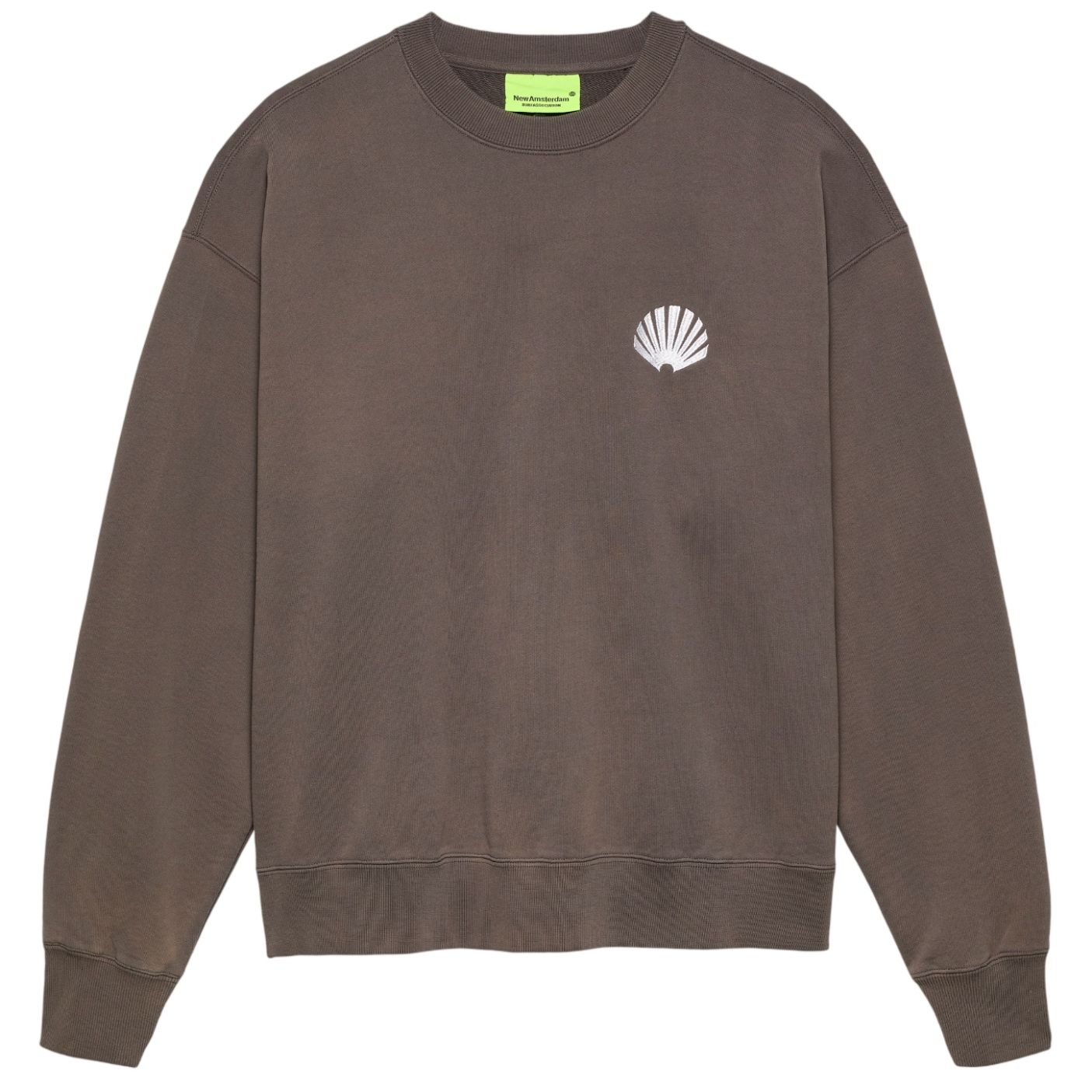New Amsterdam Surf Association Logo-Pullover Braun