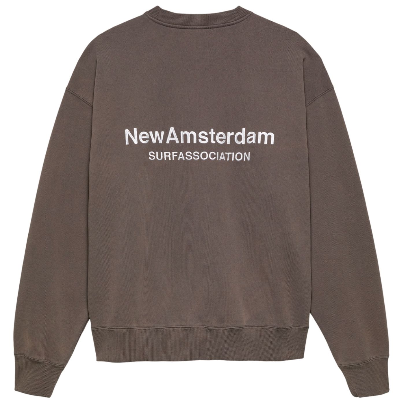New Amsterdam Surf Association Logo-Pullover Braun