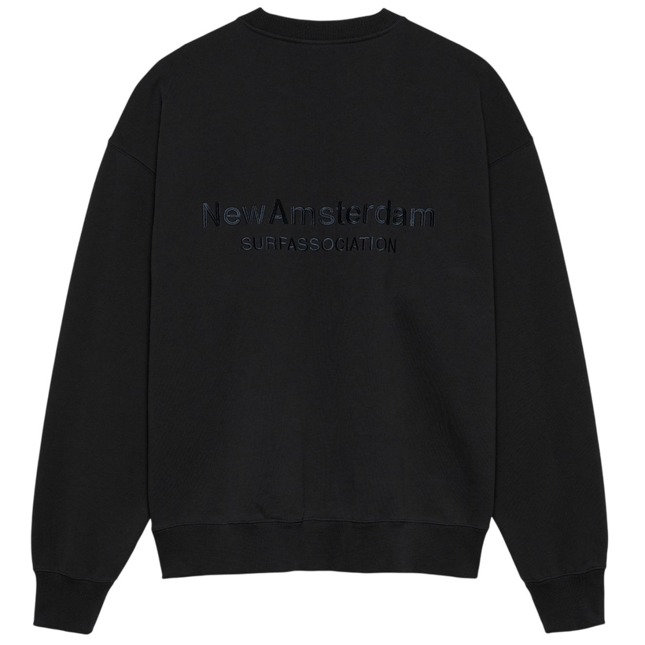 New Amsterdam Surf Association Logo Pullover Schwarz