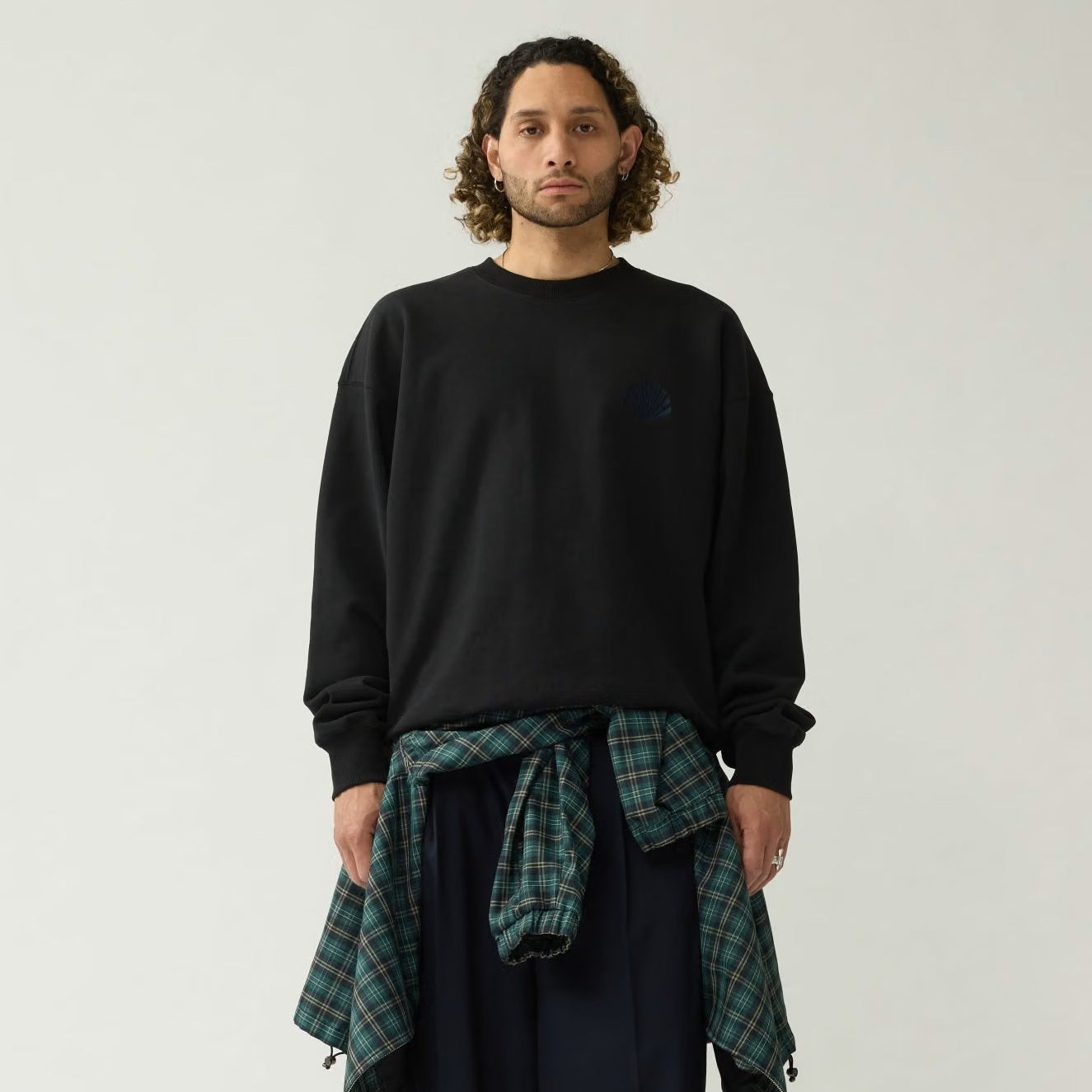 New Amsterdam Surf Association Logo Pullover Schwarz