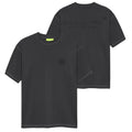 New Amsterdam Surf Association Logo-Waffel-T-shirt Schwarz