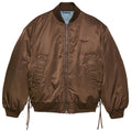 New Amsterdam Surf Association Reversible Bomberjacke Braun/Blau