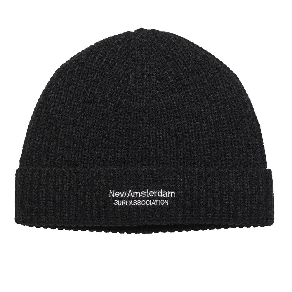New Amsterdam Surf Association Reversible Logo Mütze Schwarz