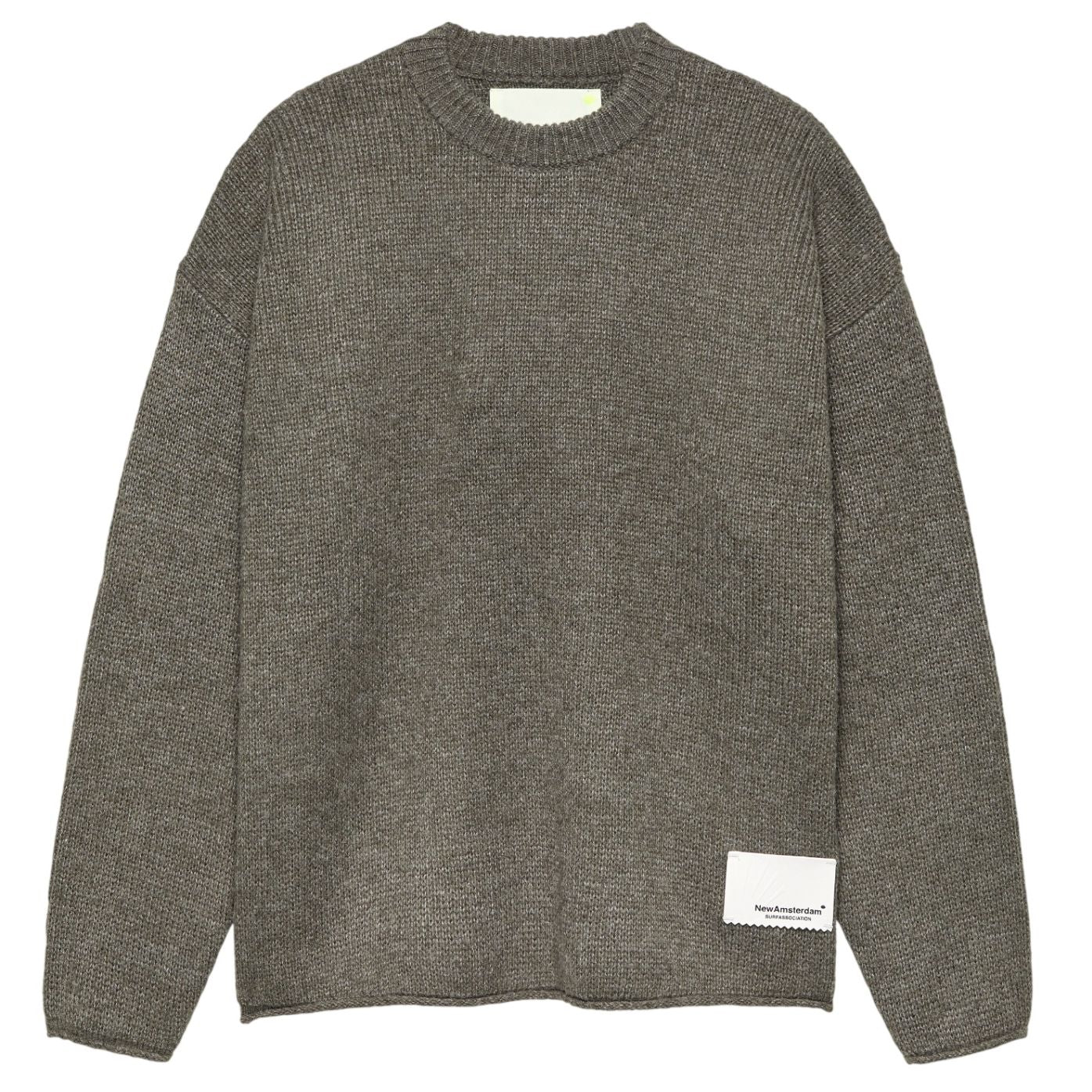New Amsterdam Surf Association Tide Knit Pullover Grau