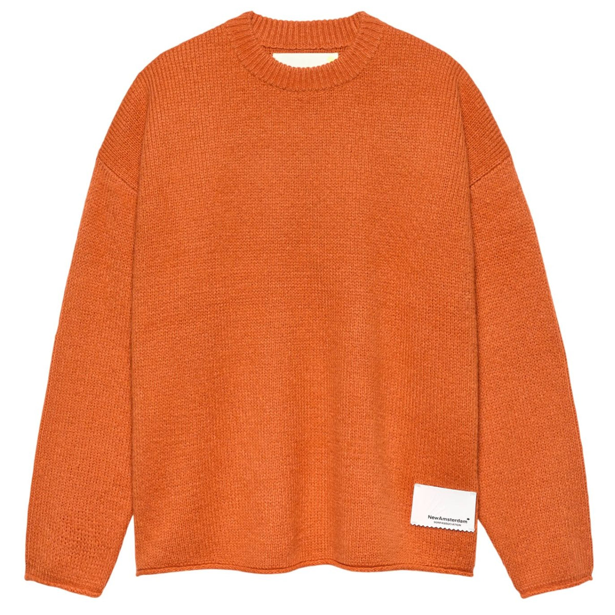 New Amsterdam Surf Association Tide Knit Pullover Orange