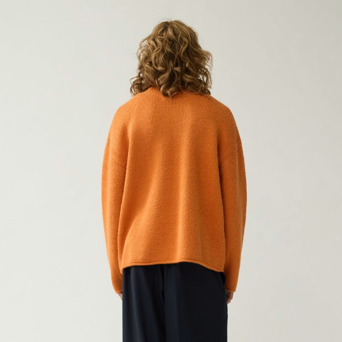 New Amsterdam Surf Association Tide Knit Pullover Orange