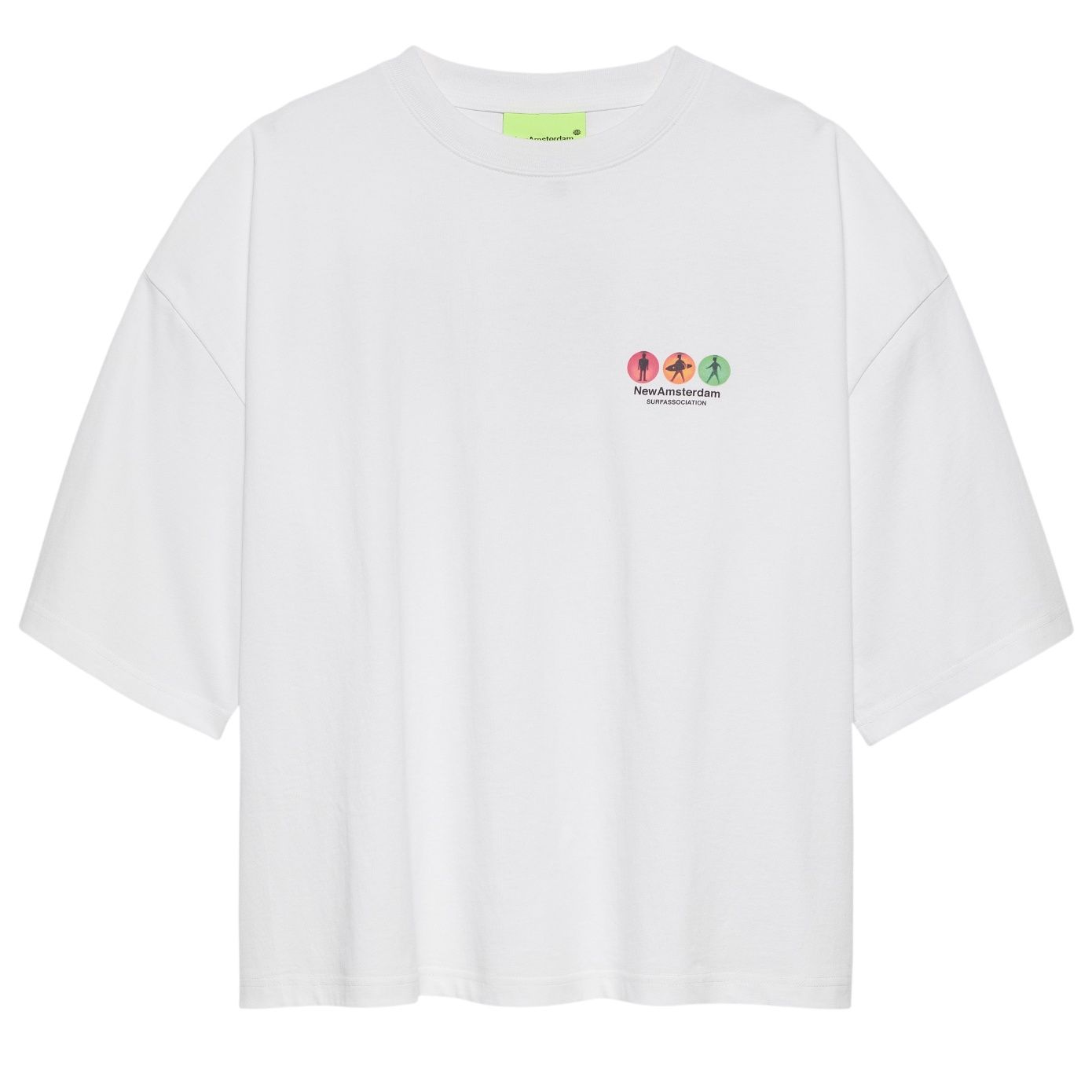 New Amsterdam Surf Association Traffic T-shirt Weiß