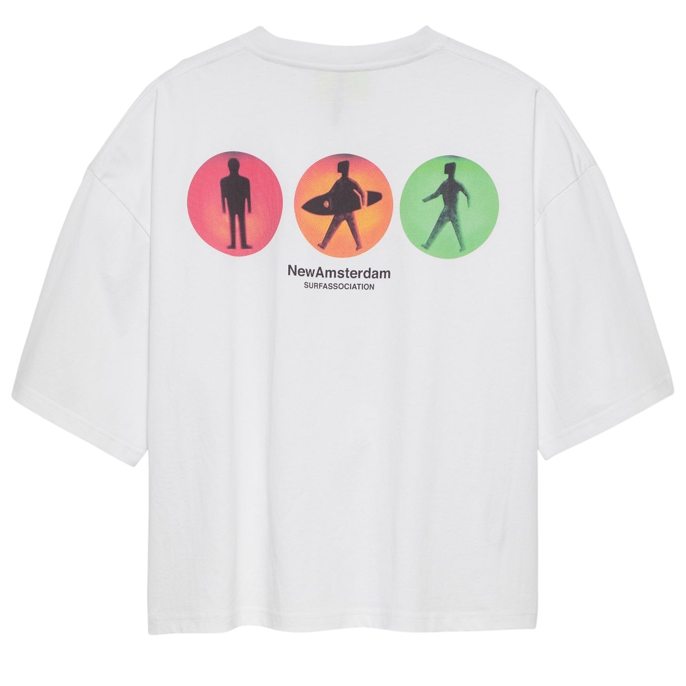 New Amsterdam Surf Association Traffic T-shirt Weiß