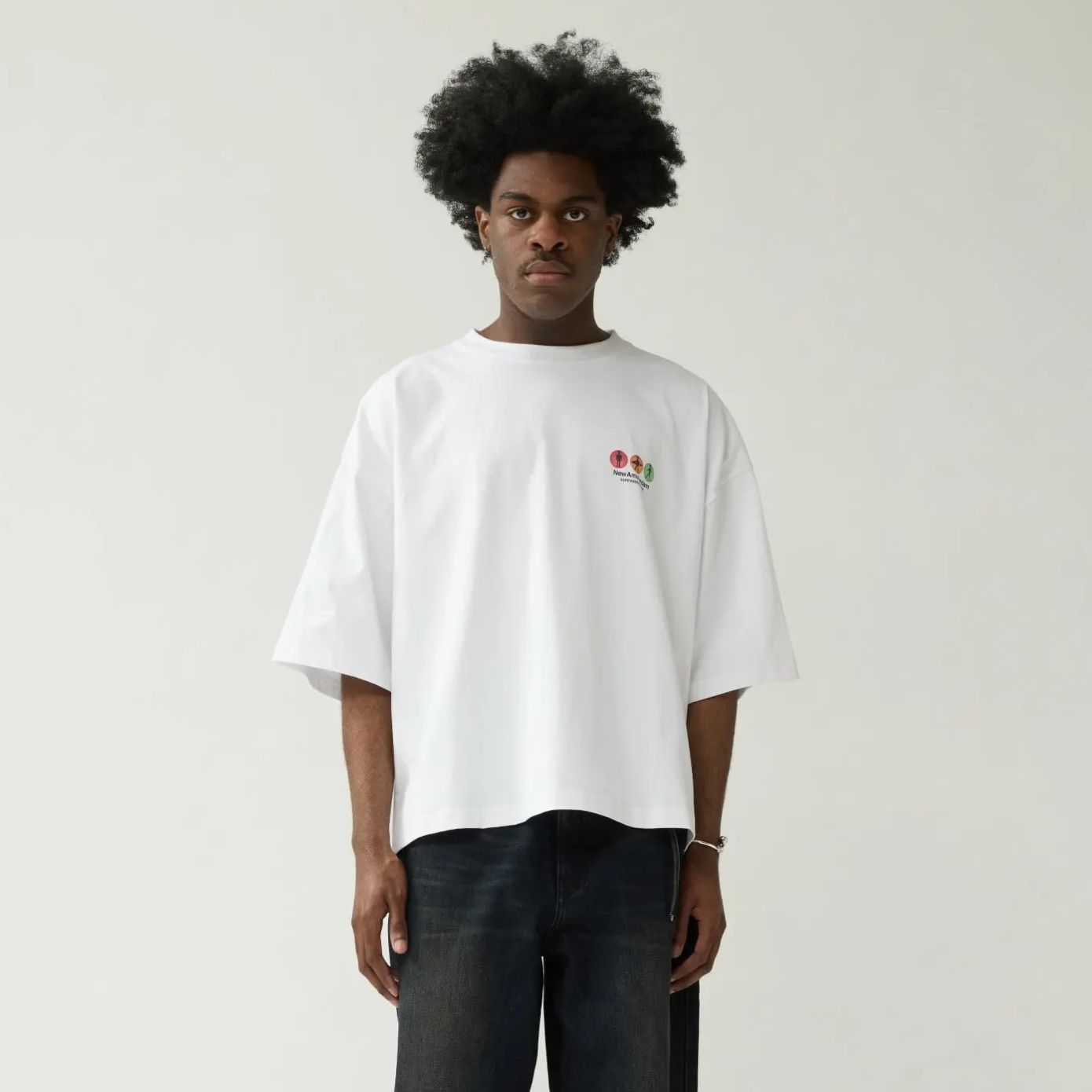 New Amsterdam Surf Association Traffic T-shirt Weiß