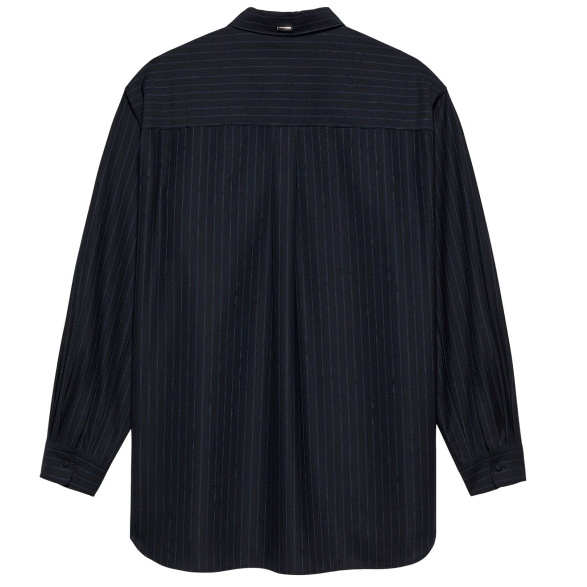New Amsterdam Surf Association Wool Oversized Hemd Marine
