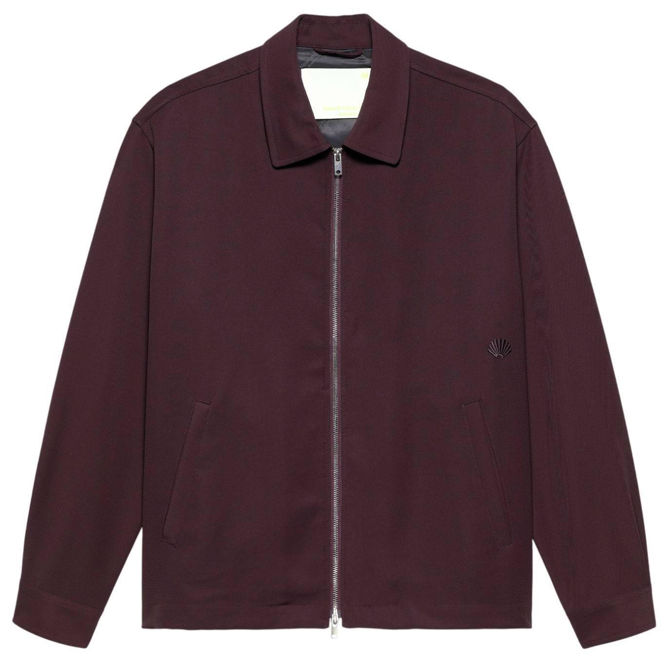 New Amsterdam Surf Association Zip-Überhemd Bordeaux