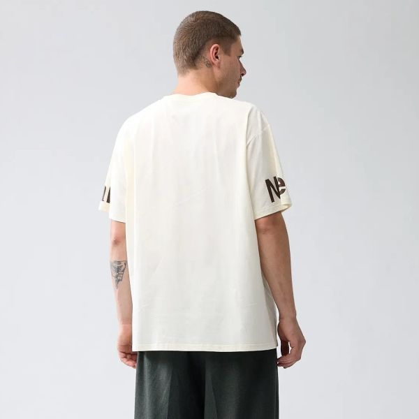 New Amsterdam Surf Association Big Logo T-shirt Beige