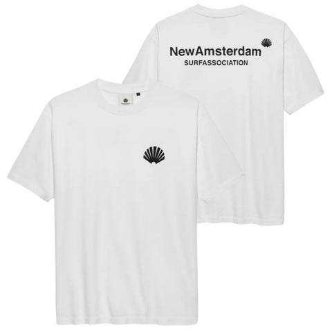 New Amsterdam Surf Association Logo T-shirt Weiß