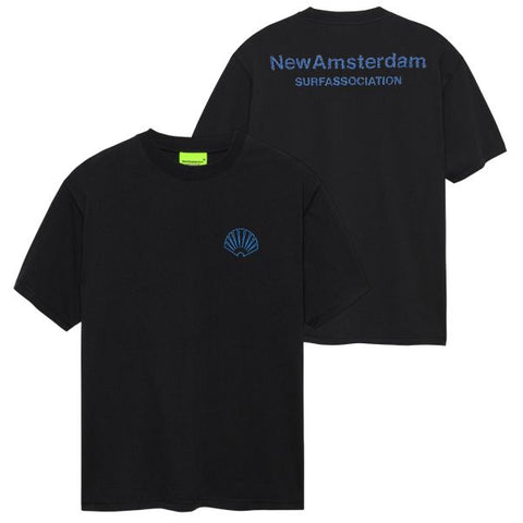 New Amsterdam Surf Association Logo T-shirt Schwarz