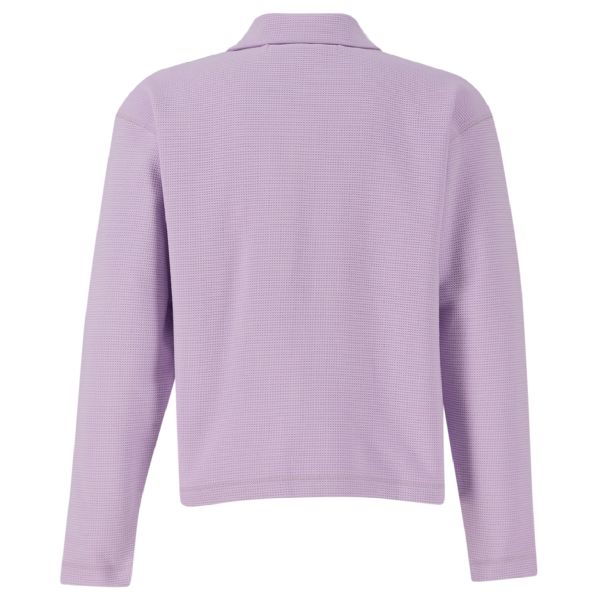New Amsterdam Surf Association Tide Half-Zip Sweater Lila