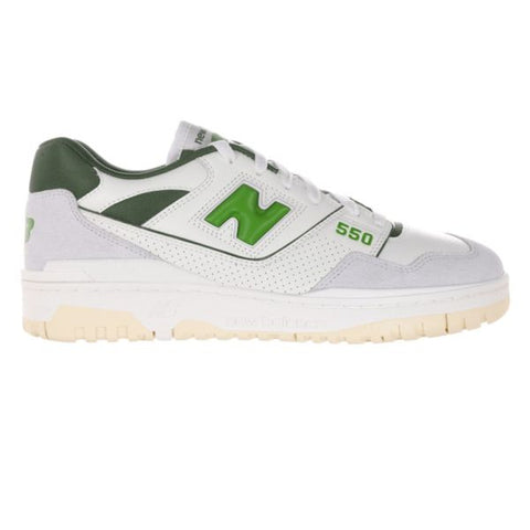 New Balance 550 Sneaker Offwhite/Grün