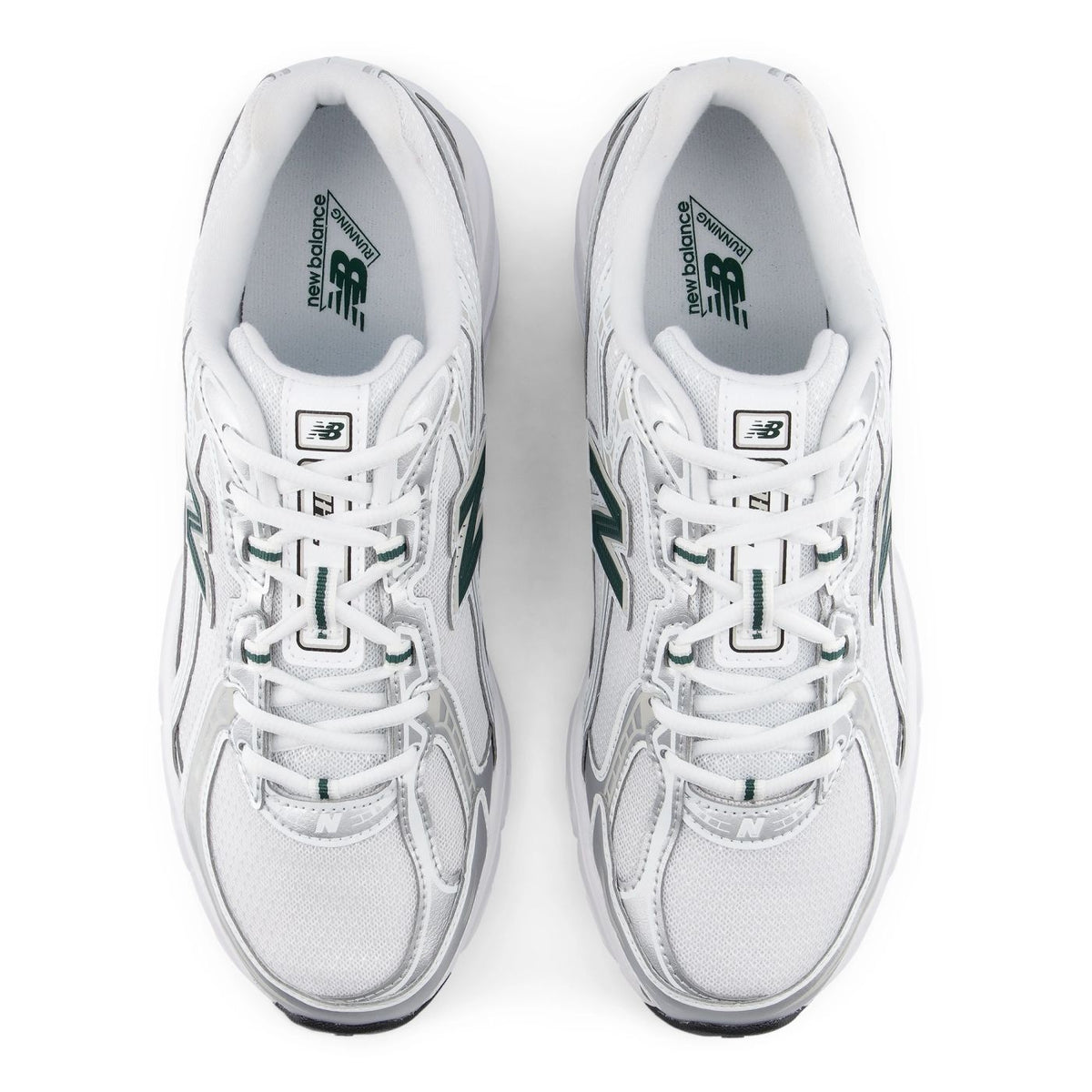 New Balance 740 Sneaker Weiß/Dunkelgrün
