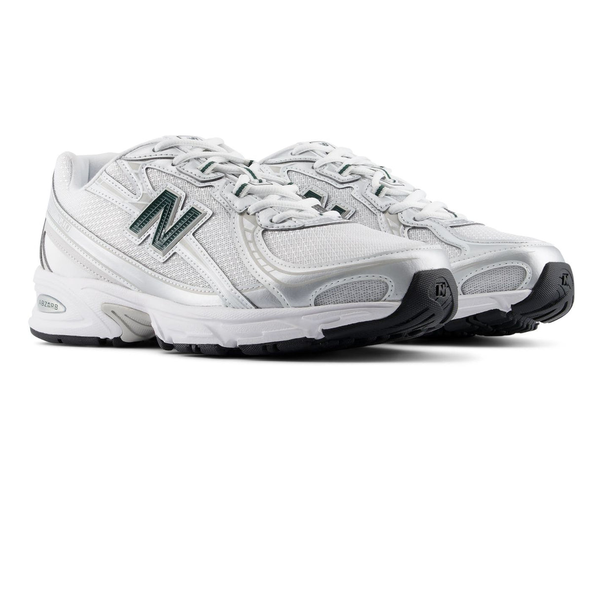 New Balance 740 Sneaker Weiß/Dunkelgrün