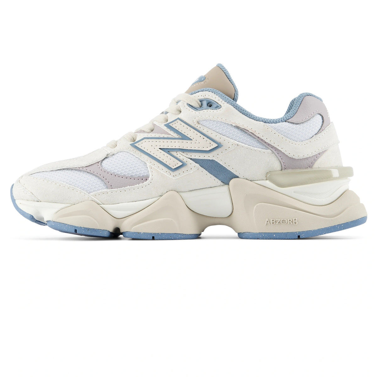 New Balance 9060 Sneaker Offwhite/Hellblau