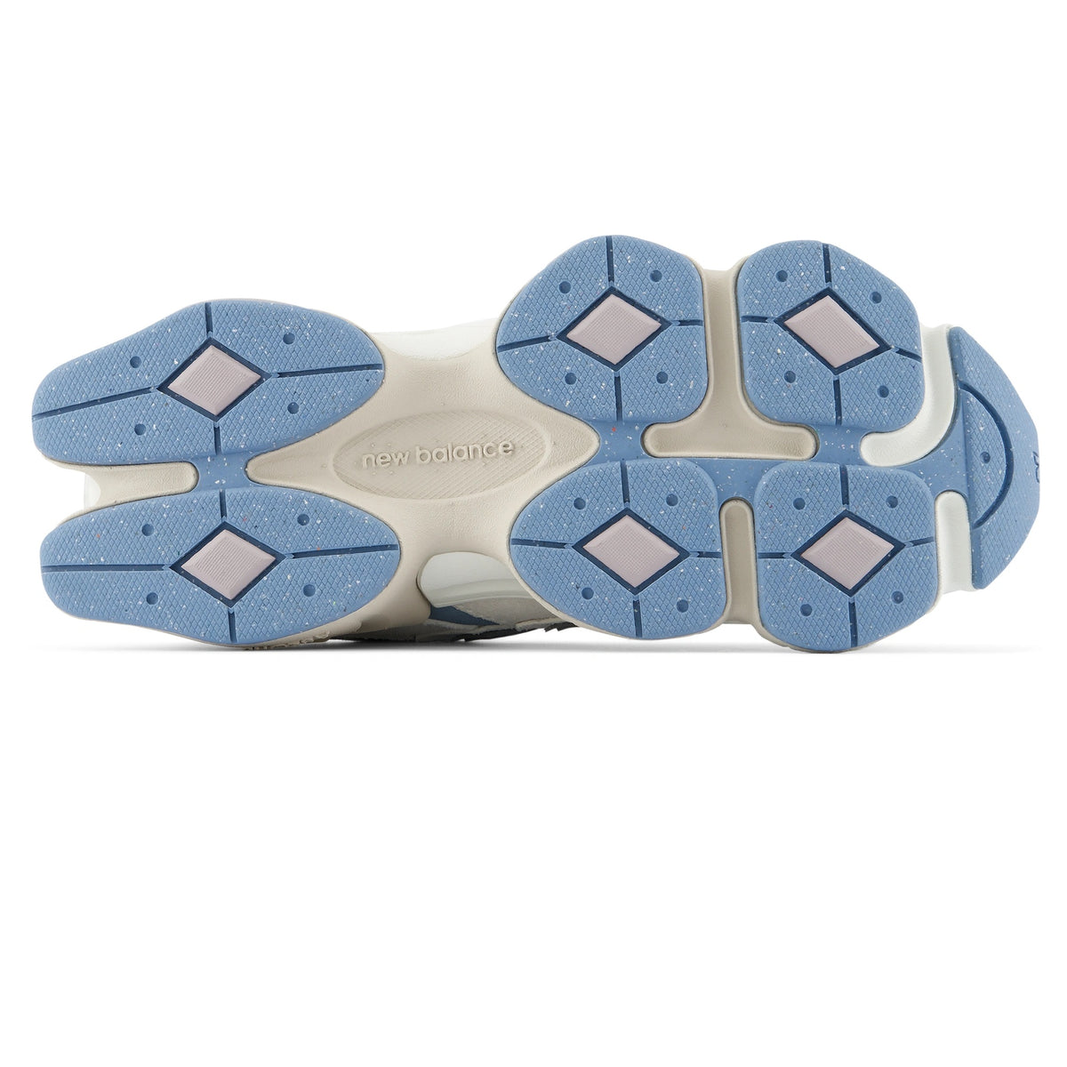 New Balance 9060 Sneaker Offwhite/Hellblau