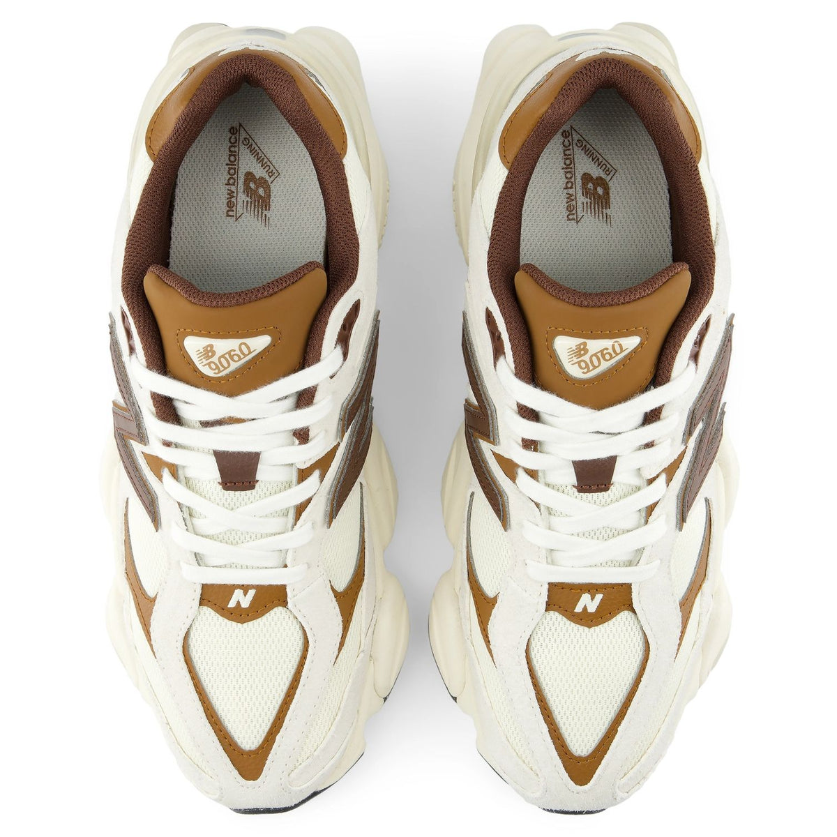 New Balance 9060 Sneaker Weiß/Braun
