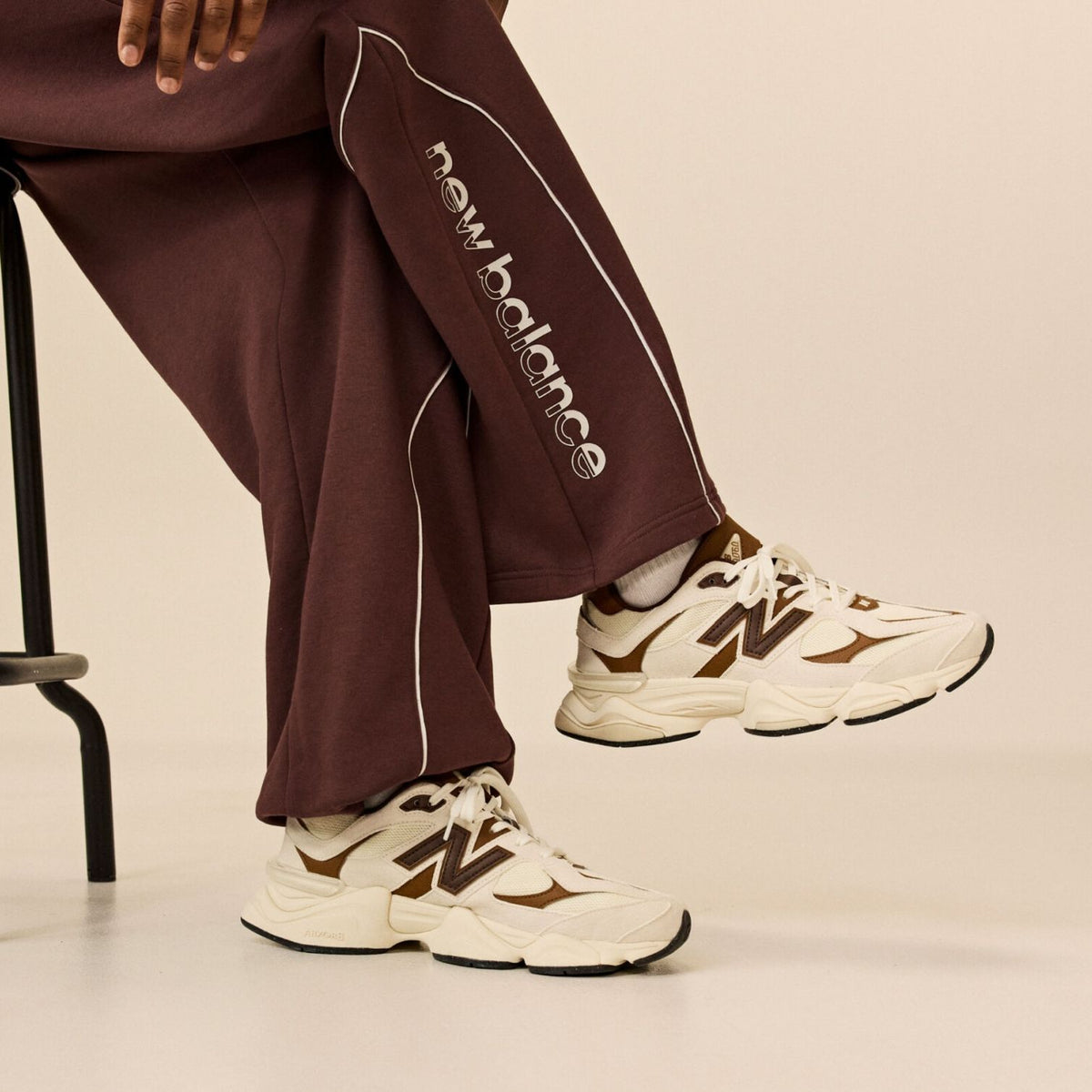 New Balance 9060 Sneaker Weiß/Braun