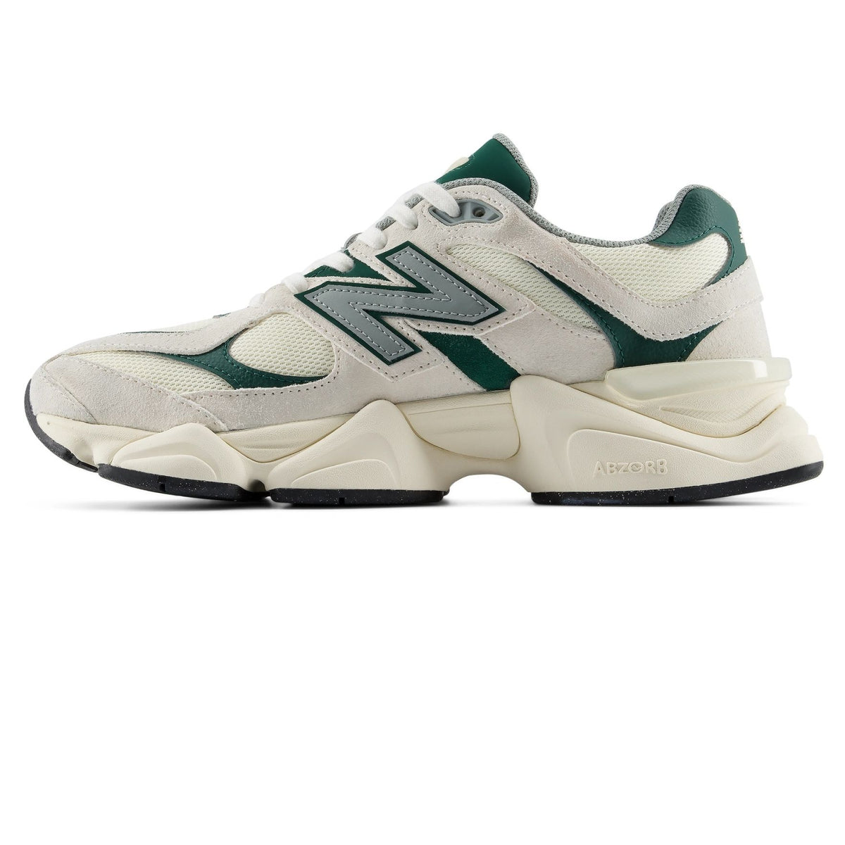 New Balance 9060 Sneaker Weiß/Dunkelgrün