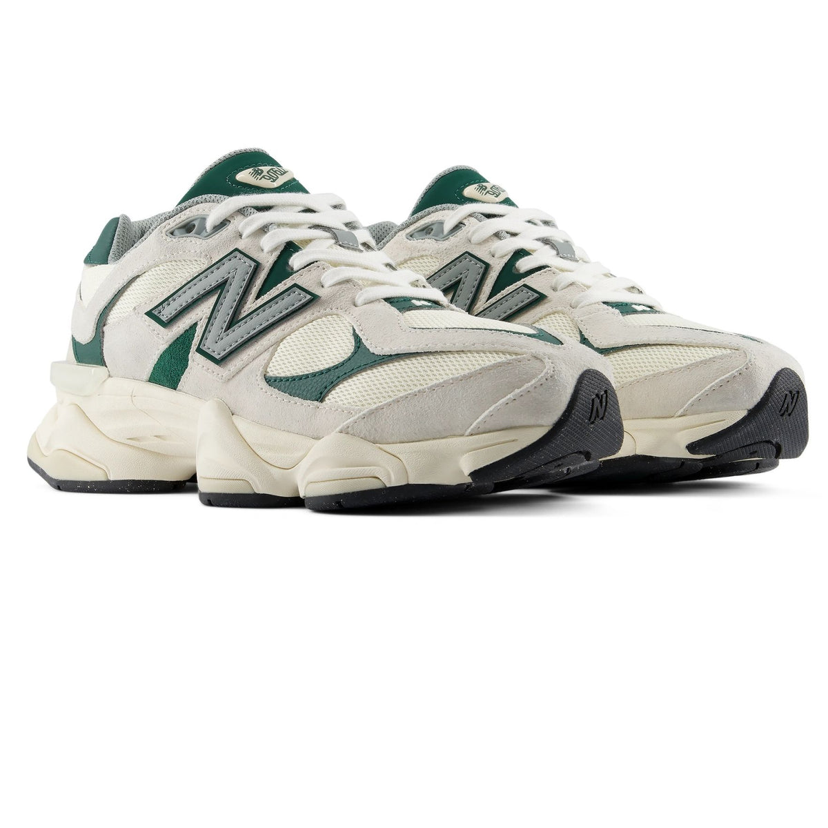 New Balance 9060 Sneaker Weiß/Dunkelgrün