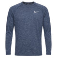 Nike Heathered Hydroguard Longsleeve T-shirt Navy