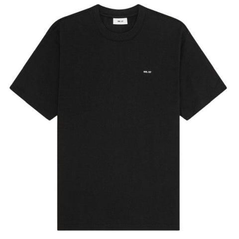 NN.07 Abel Print T-shirt Schwarz