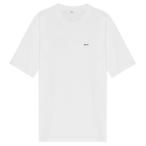 NN.07 Adam Emb T-shirt Weiß