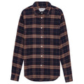 NN.07 Arne Overhemd Bordeaux/Navy