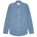 NN.07 Casper Denim Overshirt Blauw