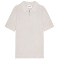 NN.07 Hansie Zip Polo Off White