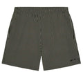 NN.07 Holiday Zwembroek Donker Groen/Zwart