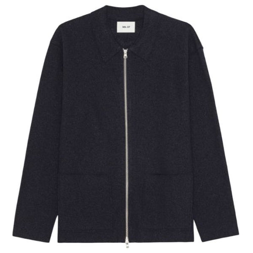 NN.07 Jonas Boiled Hybrid Vest Navy