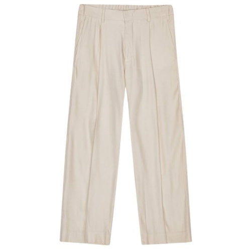 NN.07 Kay Linen Broek Off White