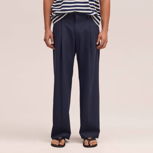 NN.07 Kay Relaxed Broek Navy