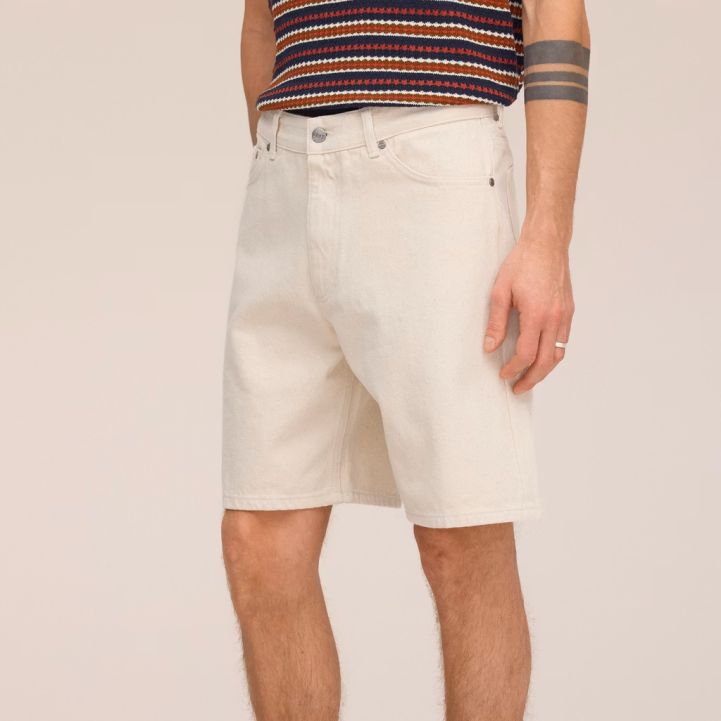 NN.07 Otis Korte Broek Off White