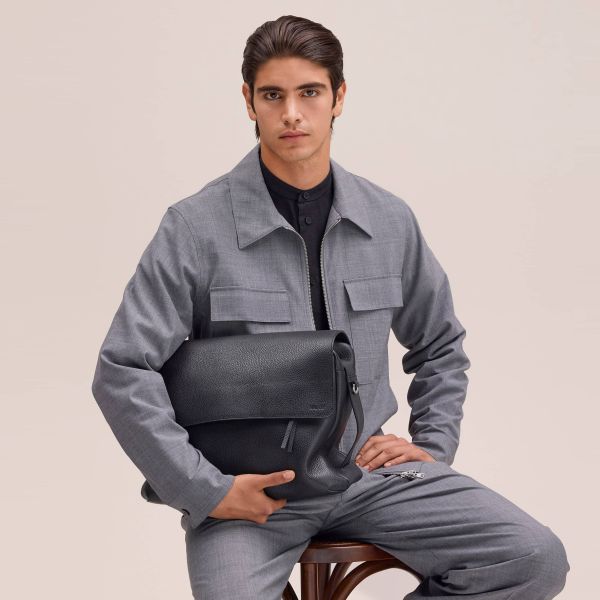 NN.07 Port Satchel Bag Zwart
