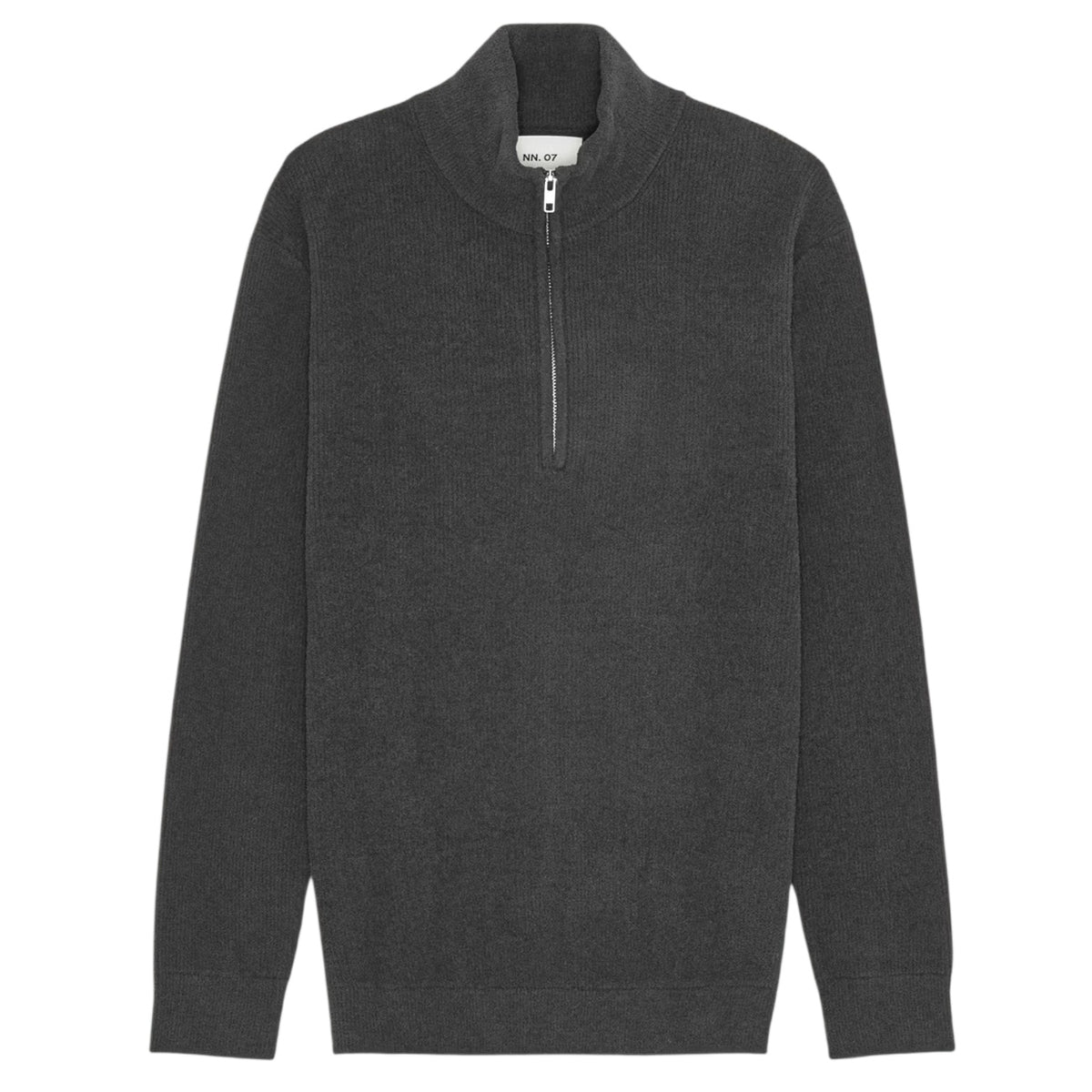NN.07 Danny Half-Zip Pullover Anthrazit