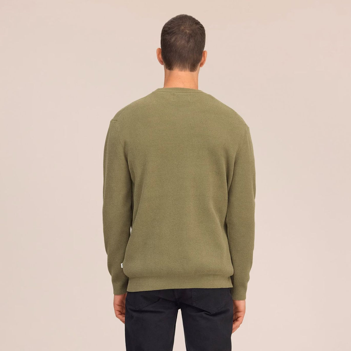 NN.07 Danny Knit Pullover Dunkelgrün