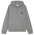 NN.07 David EMB Kapuzenpullover Grau